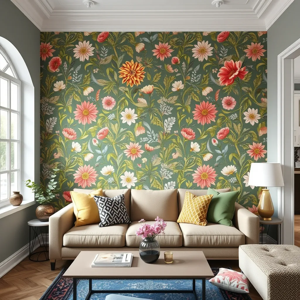 Botanicals wallpaper