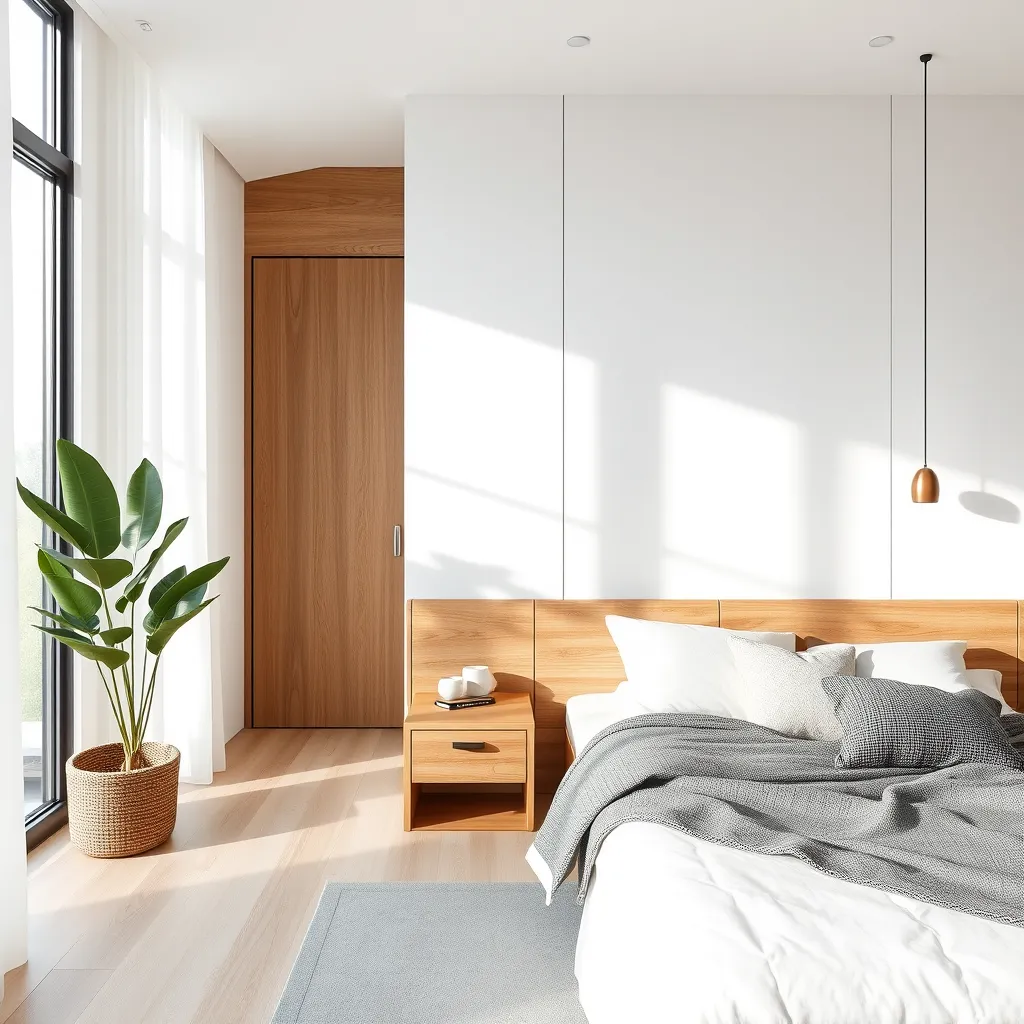 Bright White bedroom color