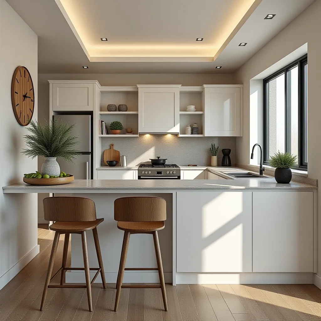 U-Shaped Kitchen Design