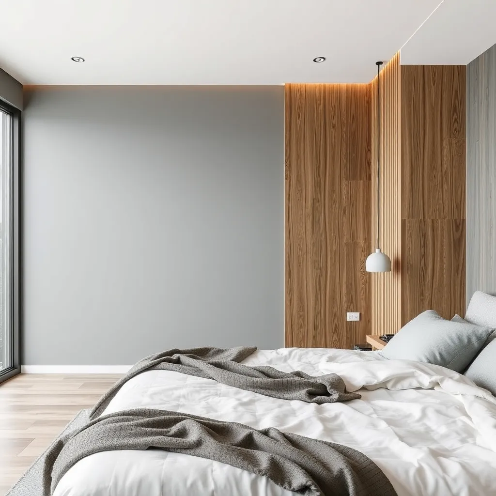 Gray bedroom wall color