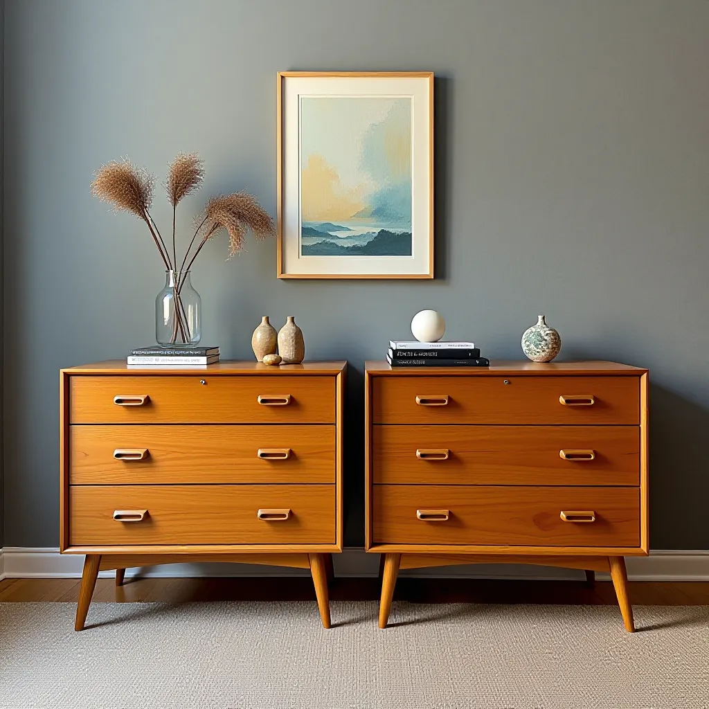 mid-century modern dressers