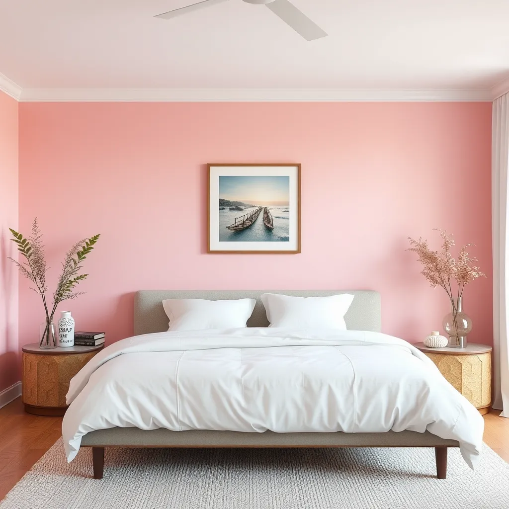 Pink bedroom color