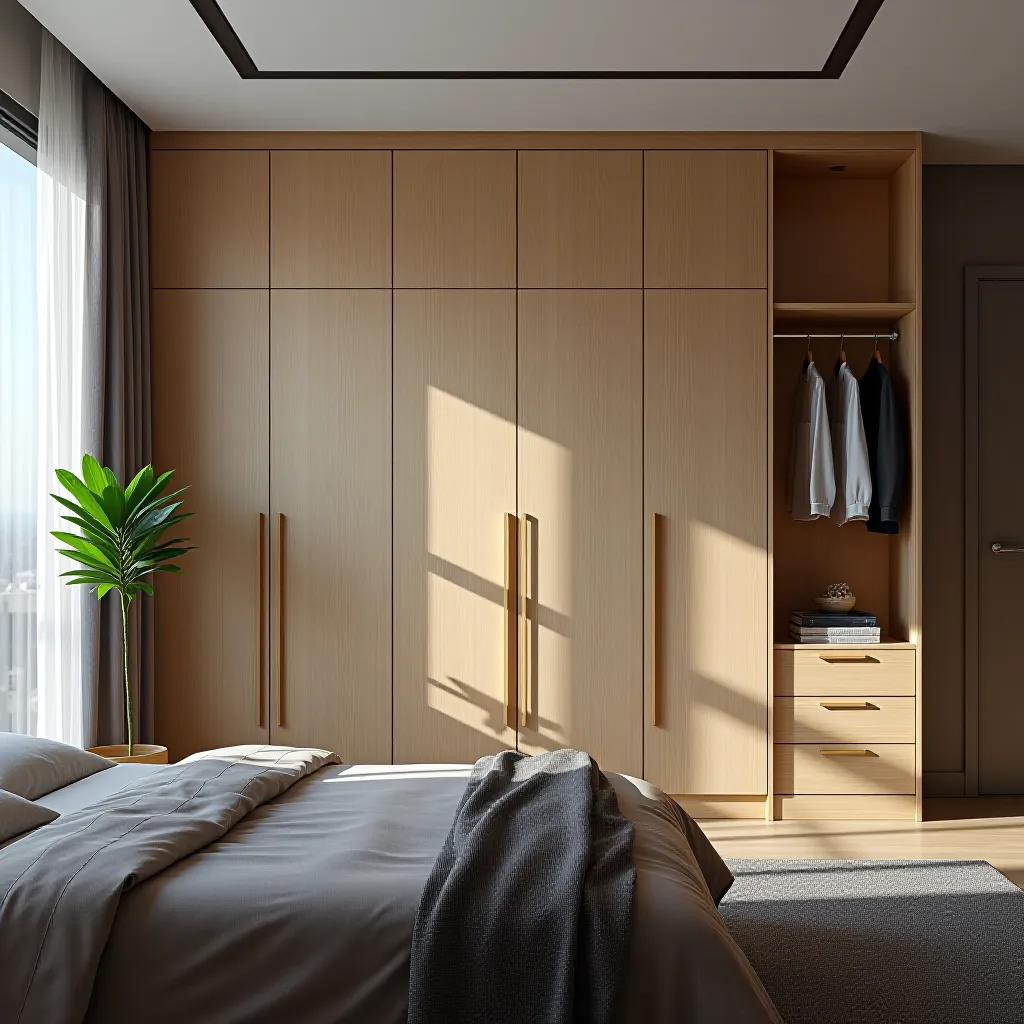Modular Wall Fixing Wardrobes