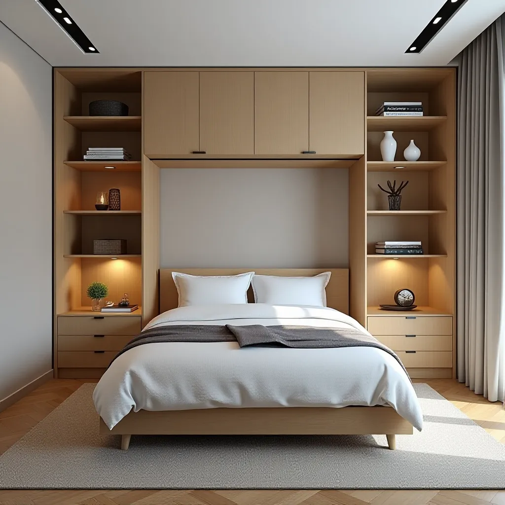 Wardrobes Alongside the Bed