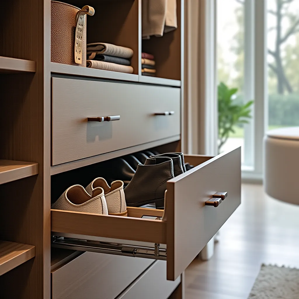Pull-Out Shoe Racks