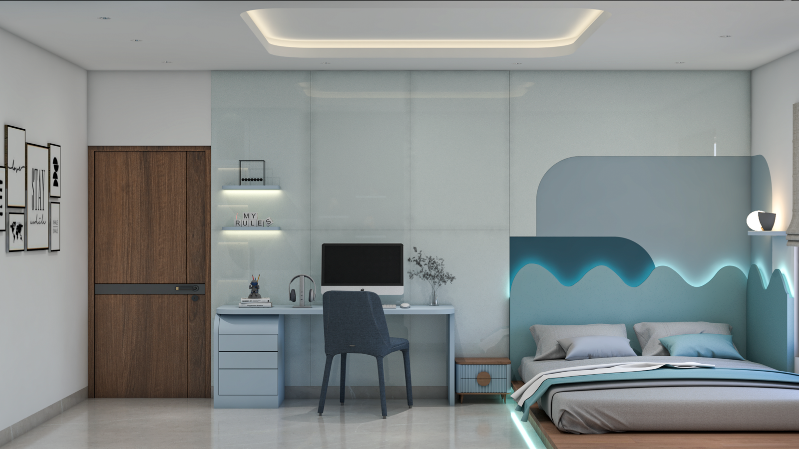 BOY BEDROOM STUDY