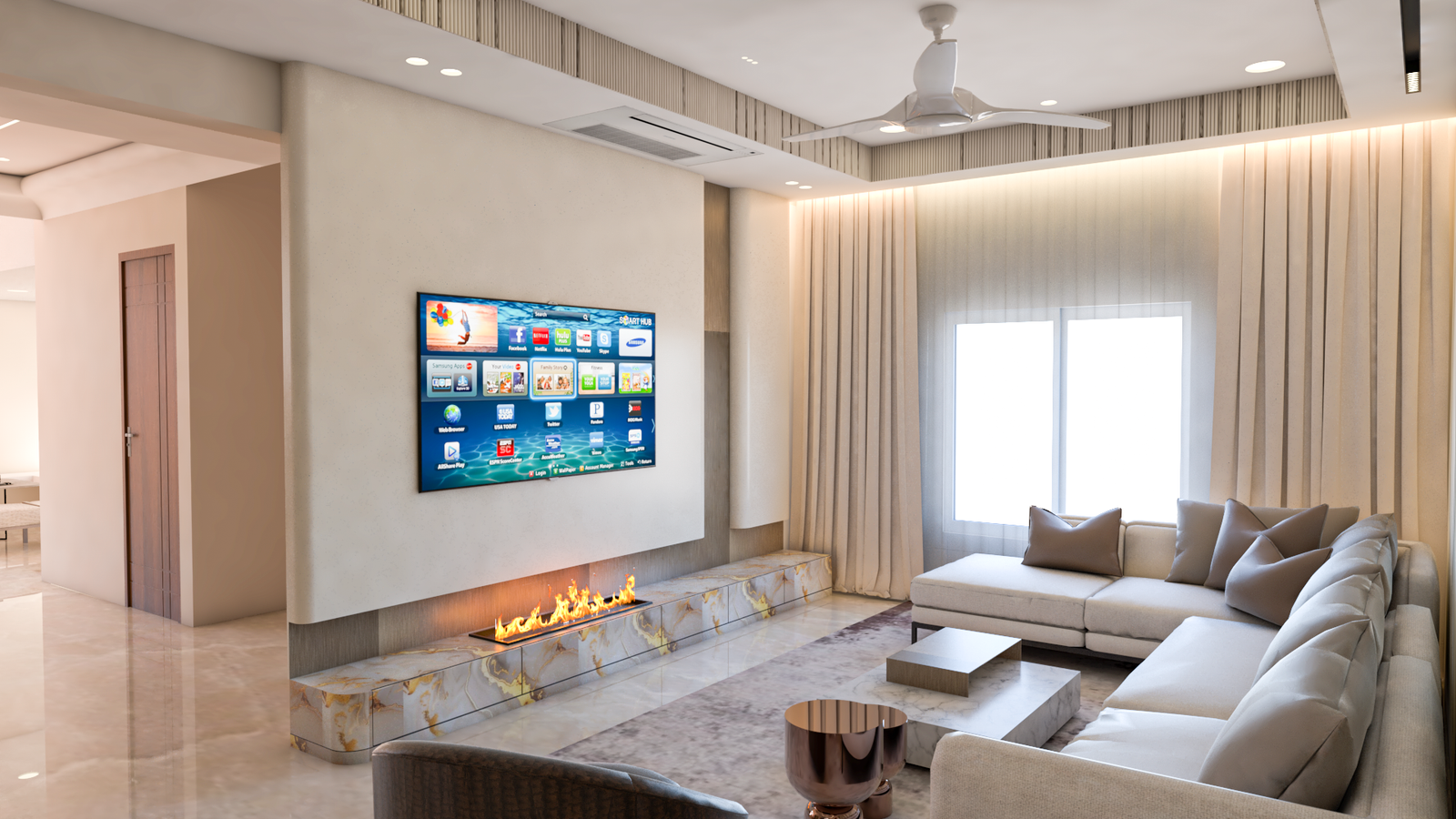 DRAWING TV UNIT
